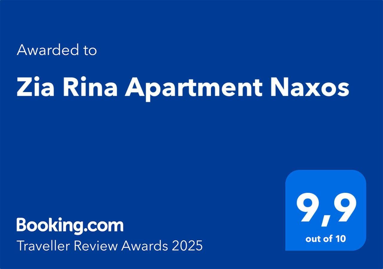 Zia Rina Apartment Naxos Джардини Наксос Екстериор снимка